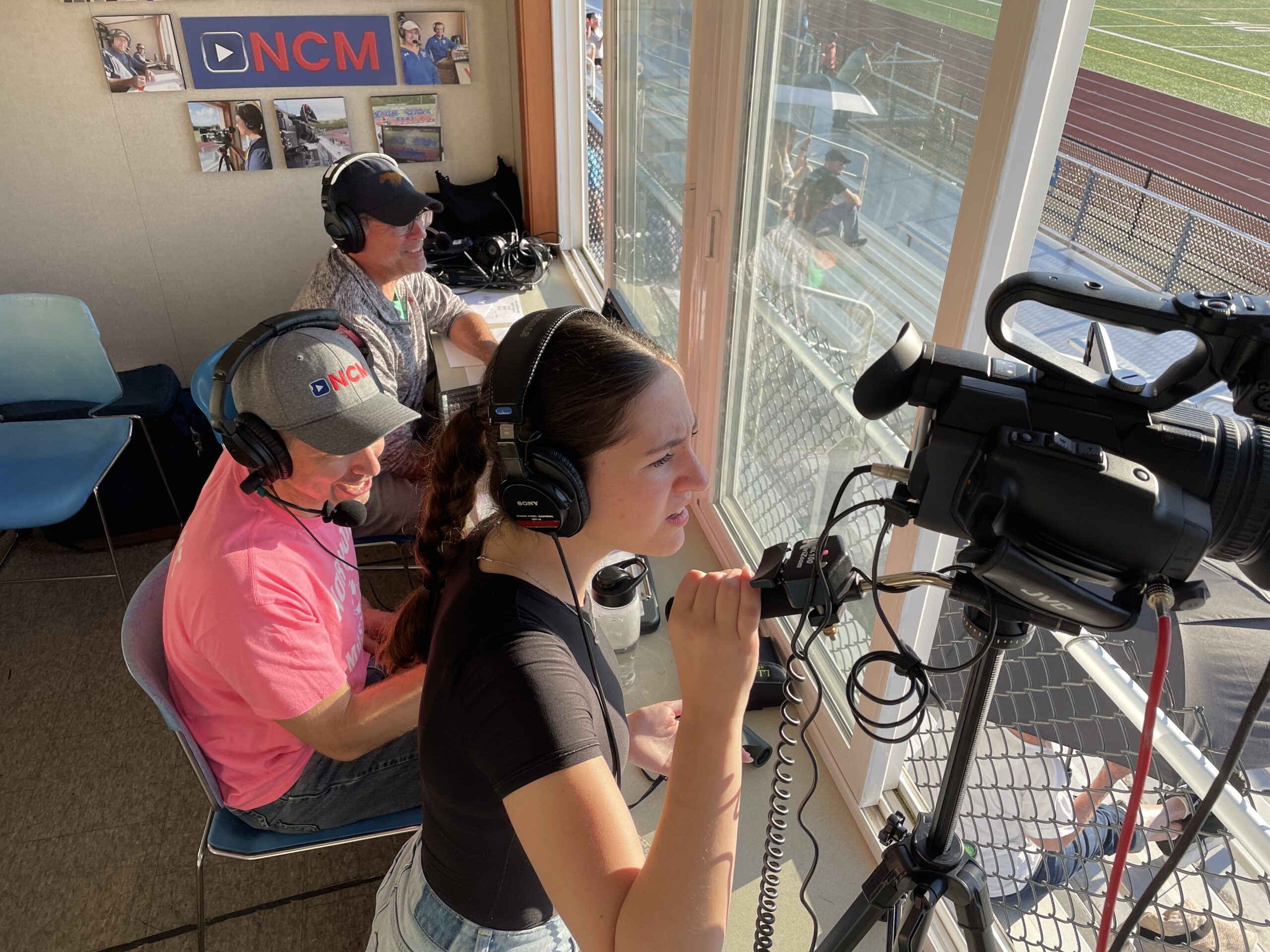 Mark Hoover, Joe Pinola, and Isla Wilson